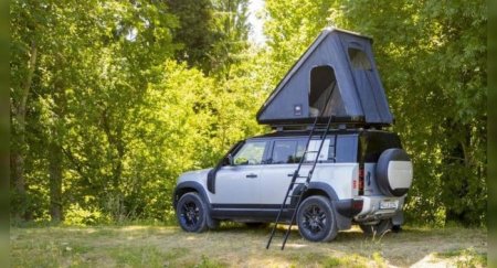 Land Rover предлагает спать на крыше нового Defender - «Новостной Автоблогер»