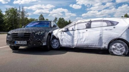 Mercedes S-класса 2021 года наградят пневмоподвеской E-Active Body Control - «Новостной Автоблогер»