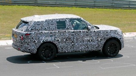 Новое поколение Range Rover было замечено на заездах в Нюрбургринге - «Новостной Автоблогер»