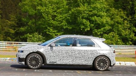 Новый электрокроссовер Hyundai 45 заметили на тестах - «Новостной Автоблогер»