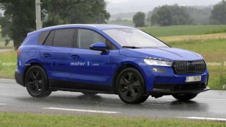 Новый кроссовер Skoda Enyaq показали почти без камуфляжа - «Новостной Автоблогер»