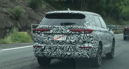 Новый Mitsubishi Outlander засекли на испытаниях - «Новостной Автоблогер»
