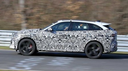 Обновленный Jaguar F-Pace SVR тестируют на Нюрбургринге - «Новостной Автоблогер»