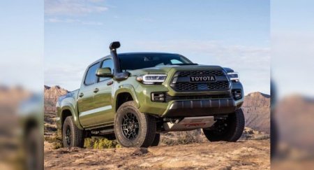 Пикап Toyota Tacoma остается лидером продаж на рынке США - «Новостной Автоблогер»