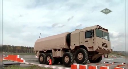 Представлена новая модель грузовика «VOLAT», способная перевозить танки - «Новостной Автоблогер»