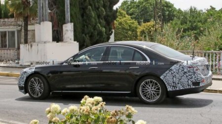 Прототип нового Mercedes S-класса «поймали» с минимумом камуфляжа - «Новостной Автоблогер»
