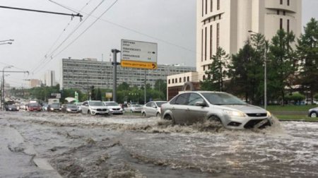Синоптики прогнозируют новый потоп на дорогах Москвы 14 июля - «Новостной Автоблогер»