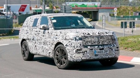 Следующее поколение Range Rover начали тестировать на Нюрбургринге - «Новостной Автоблогер»