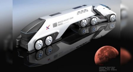 SpaceTruck: Космический грузовик для работы на Марсе и Луне - «Новостной Автоблогер»
