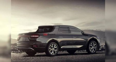 Стильный пикап Hyundai Santa Cruz показали на фото - «Новостной Автоблогер»