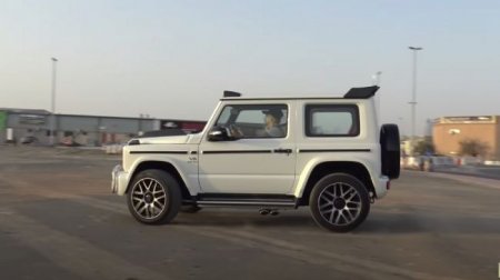 Suzuki Jimny тюнеры превратили в Gelandewagen от Brabus - «Новостной Автоблогер»