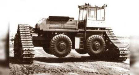 ТЭТ-1000. Необычный трактор с электрической трансмиссией, который не производился серийно - «Новостной Автоблогер»