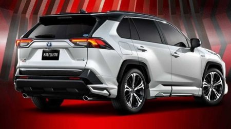 Toyota RAV4 Prime получила обвес от Modellista - «Новостной Автоблогер»