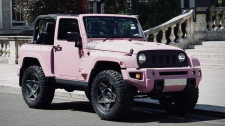В продаже появился Jeep Wrangler розового цвета, названный «Мамина машина» - «Новостной Автоблогер»