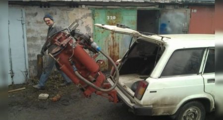 ВАЗ-2104, который ездит на дровах - «Новостной Автоблогер»