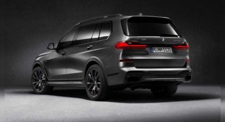 BMW выпустит 500 экземпляров X7 Dark Shadow Edition чёрной расцветки - «Новостной Автоблогер»