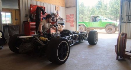 Энтузиаст из США создал реплику болида Formula 1 из Porsche - «Новостной Автоблогер»