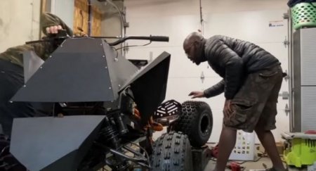 Энтузиасты из Rich Rebuilds сделали свой Tesla «Cyberquad» - «Новостной Автоблогер»