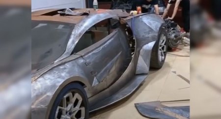 Копию Bugatti Vision Gran Turismo построили в одном из азиатских гаражей - «Новостной Автоблогер»