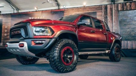 На тизере можно послушать работу двигателя нового пикапа Ram 1500 TRX - «Новостной Автоблогер»