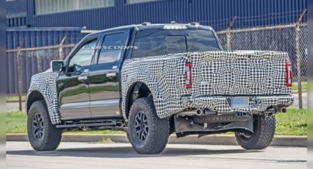 Новый Ford F-150 Raptor с эволюционным дизайном вышел на тесты - «Новостной Автоблогер»