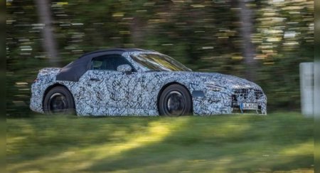 Новый родстер Mercedes-AMG SL начали тестировать на дорогах - «Новостной Автоблогер»