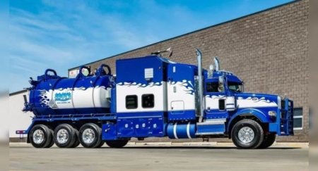 Peterbilt 367 «3Boys»: Самый красивый ассенизаторный грузовик в мире - «Новостной Автоблогер»