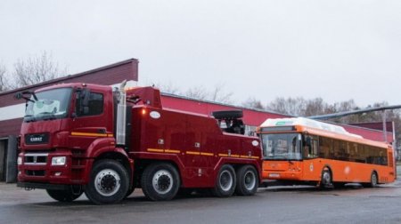 Подмосковный автобусный перевозчик получил новые КАМАЗы-эвакуаторы - «Новостной Автоблогер»