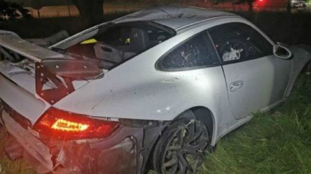 Подросток угнал и разбил гоночный Porsche - «Новостной Автоблогер»