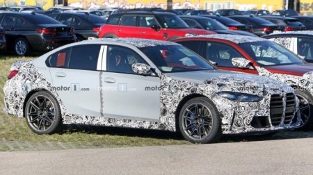 «Поймали» прототип BMW M3 с минимумом камуфляжа - «Новостной Автоблогер»