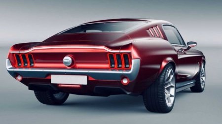 Представили русский Aviar R67 — полностью электрический концепт Mustang на базе Tesla - «Новостной Автоблогер»