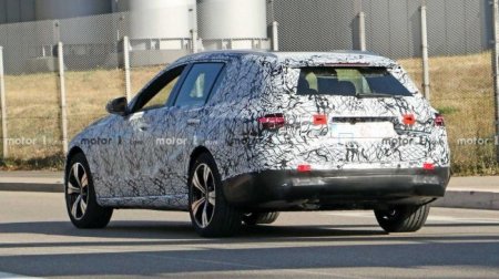 Прототип нового универсала Mercedes-Benz C-Class заметили на тестах - «Новостной Автоблогер»