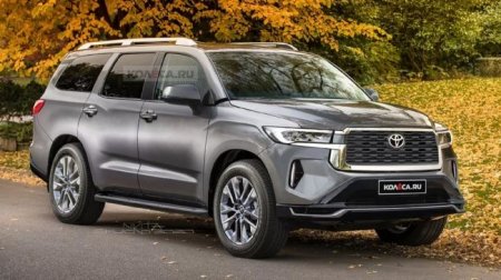 В Сети опубликовали изображения новой Toyota Sequoia - «Новостной Автоблогер»