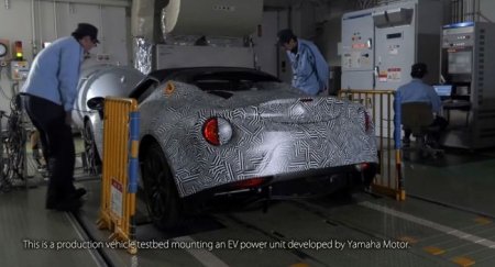 Yamaha представила электрокар из Alfa Romeo 4C Spider - «Новостной Автоблогер»