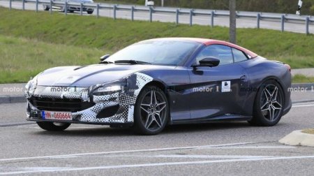 Загадочный Ferrari Portofino сняли на тестах в камуфляже - «Новостной Автоблогер»