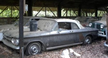 Продаётся забытая на 20 лет мини-коллекция из 4-х Chevrolet Corvair - «Новостной Автоблогер»