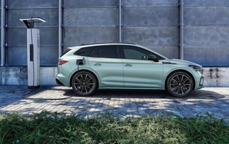 Рассекречен первый электрокроссовер Skoda Enyaq - «Новостной Автоблогер»