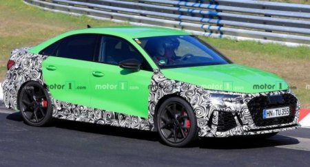 Седан Audi RS3 2021 года попался на Нюрбургринге - «Новостной Автоблогер»