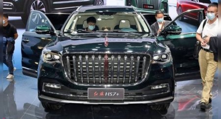 В Пекине показали кросс-лимузин Hongqi HS7+ с «золотым» салоном - «Новостной Автоблогер»