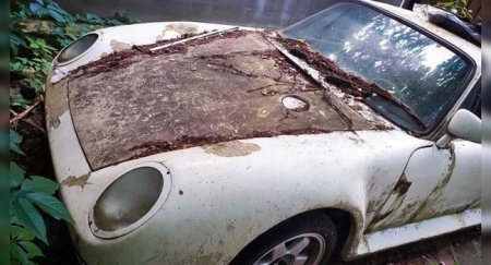 В Подмосковье на 10 лет бросили точную копию редкого Porsche - «Новостной Автоблогер»