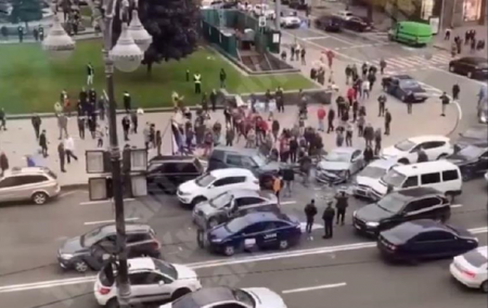 На Майдане в Киеве масштабное ДТП, есть жертвы - «ДТП»
