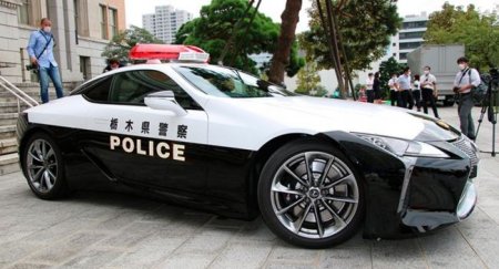 Полиция Японии обзавелась служебными Lexus LC 500 - «Новостной Автоблогер»