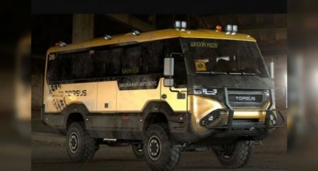 Torsus представил экстремальный школьный автобус Praetorian - «Новостной Автоблогер»
