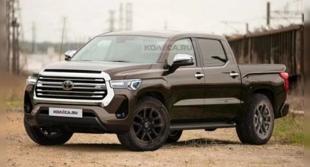 В сети появились рендеры обновленного Toyota Tundra - «Новостной Автоблогер»