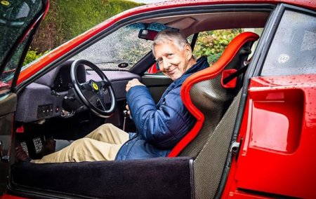 В США 80-летний пенсионер ездит на Ferrari F40 - «Новостной Автоблогер»