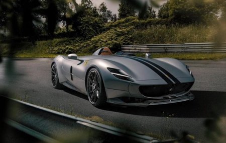 Выхлоп Ferrari Monza покрыли золотом 999 пробы - «Новостной Автоблогер»