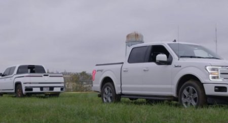 Ford F-150 и электрическая версия Endurance соперничали в соревнованиях по перетягиванию - «Новостной Автоблогер»