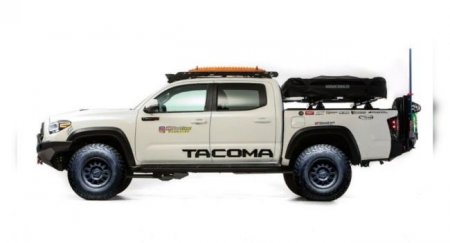 На базе Toyota Tacoma построили экстремальный турбированный пикап для SEMA - «Новостной Автоблогер»