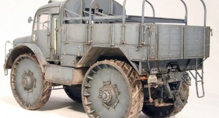 Немецкий военный тягач с огромным расходом топлива - «Новостной Автоблогер»