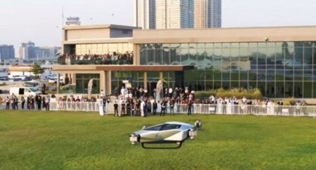 Китайская марка Xpeng показала полёт своего пассажирского eVTOL над Дубаем - «Новостной Автоблогер»